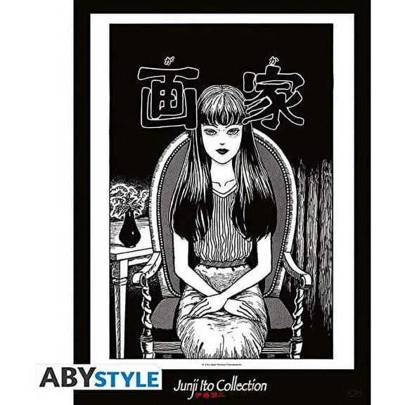 ABYstyle Officially Licensed Junji Ito Tomie Unframed Poster | 15" x 20.5" Horror Manga Wall Art Decor for Bedroom, Office, or Home