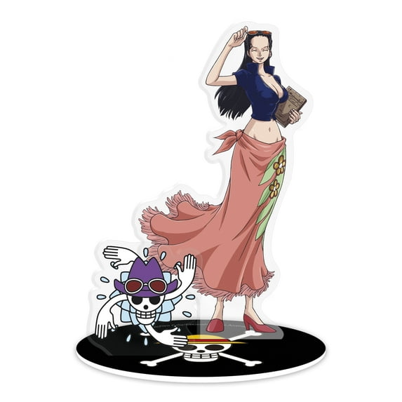 ABYstyle One Piece Nico Robin Acrylic Figure | Official Acryl® Desktop Stand for Anime Fans and Collectors | Straw Hat Pirates Merch for Desk, Shelf, or Gift Display