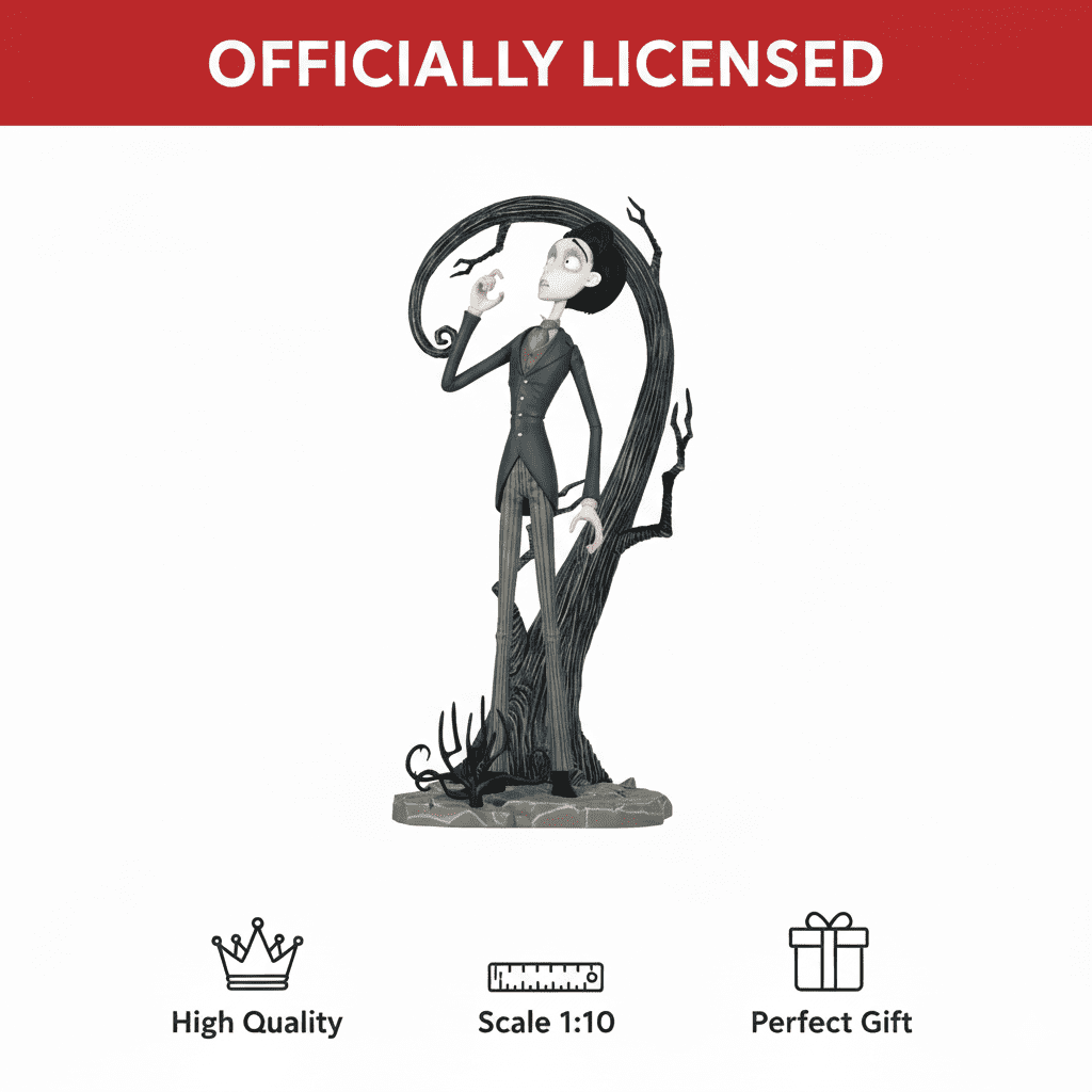 ABYstyle Studio Oficially Licensed Corpse Bride Victor 8.2" Tall SFC Collectible PVC Figure Statue Home Room Office Decor