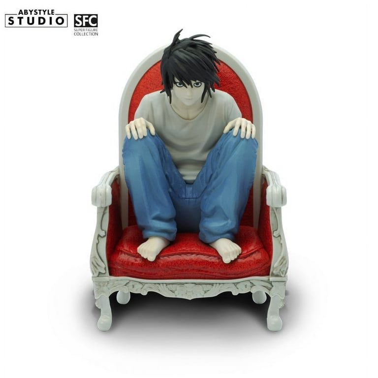 デスノート L ABYSTYLE アビースタイル SFC フィギュア fES4 ABYstyle Studio Death Note - L SFC Figure - Walmart.com