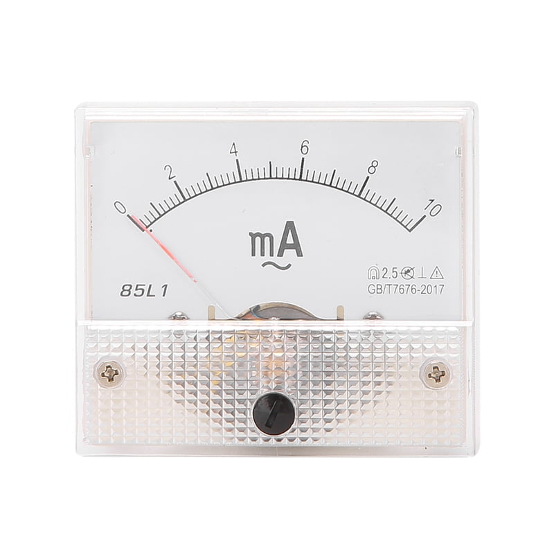 AC 0 10MA Pointer AC Ammeter Analog Current Panel Meter for Pressure