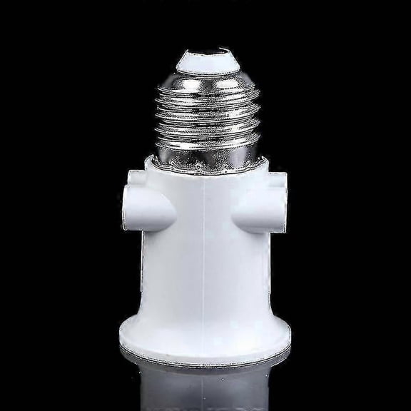 AC 100-240V E27 Lamp Socket Adapter with EU Plug