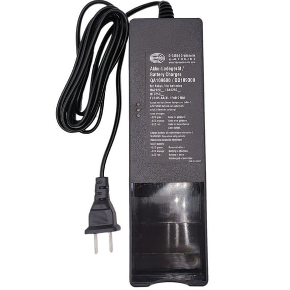 AC 100-240V QA109600 QD109300 Remote Battery Charger for HBC Radiomatic BA225030 BA225031 FuB05AA BA225000 Batteries (Direct Charger)