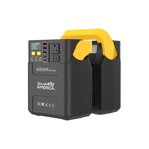 AC 100W/222WH Portable Power Supply [Yellow]