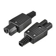 thumbnail image 1 of AC 110-250V 10A Female IEC320 C15 Power Socket Adapter Connector 3-Terminal Panel Mount 2 Pcs, 1 of 3