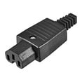thumbnail image 1 of AC 110-250V 10A Female IEC320 C15 Power Socket Adapter Connector 3-Terminal Panel Mount, 1 of 3