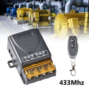 AC 110V-240V 30A RF Relay Wireless Remote Control Switch + 433MHz Remote AH611