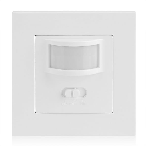 AC 110V‑240V Infrared PIR Motion Sensor Recessed Wall Lamp Light Bulb Switch