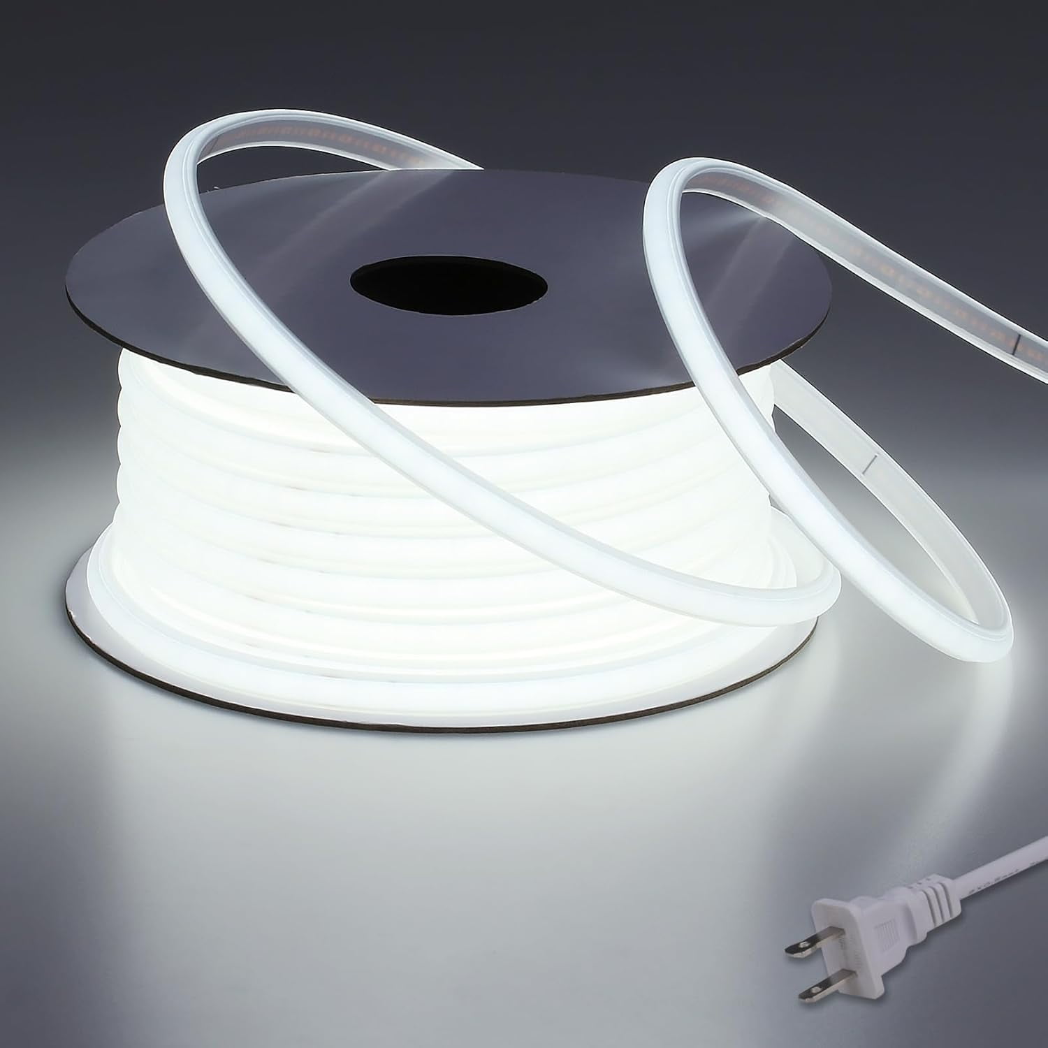 AC 110V COB Outdoor Waterproof 65.6ft, 6000K Cool White Super Bright ...