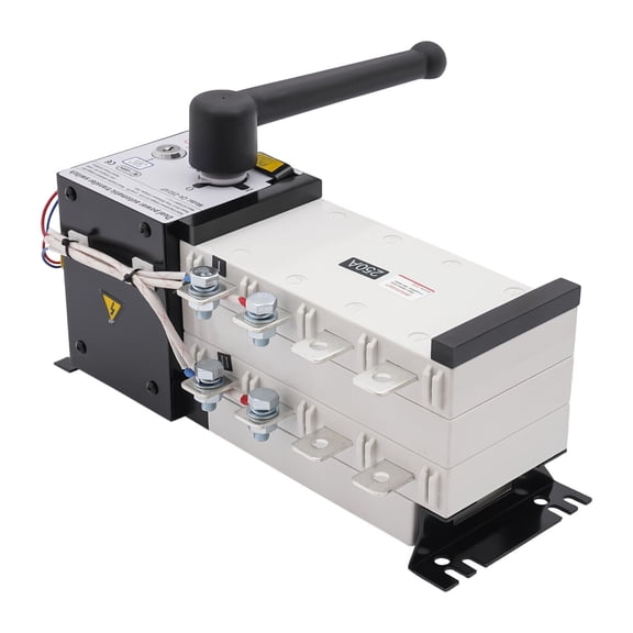 AC 110V Commercial/ Industrial 4P 250A Dual Power Automatic Transfer Switch