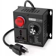 AC 120V220V 4000W SCR Motor Speed Controller Volt Regulator Thermostat Dimmer