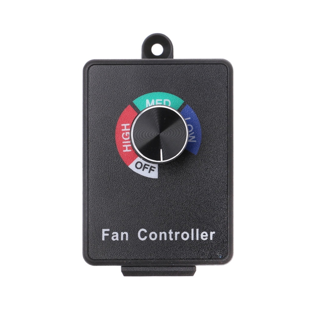 AC 120V 3A Fan Variable Speed Controller Electric Motor Rheostat for
