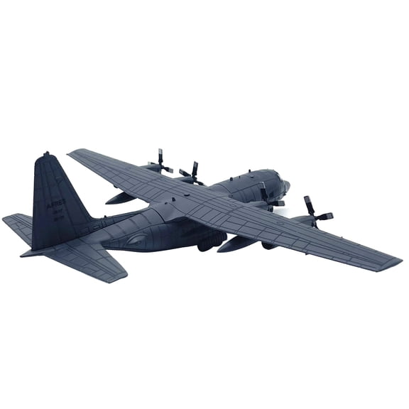 AC-130 Fighter Diecast Model Airplane for Aviation Enthusiasts, Precisely Crafted 1:200 Scale Replica for Display