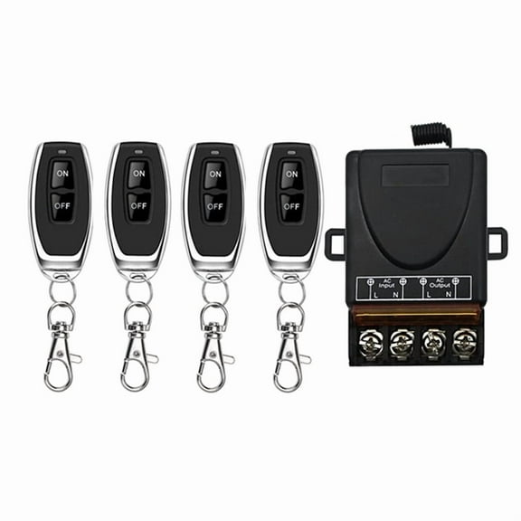 AC 220V 30A 1CH 433MHz Wireless Remote Control Switch Relay A