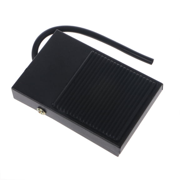 AC 250V 10A Heavy Duty Metal Momentary Electric Power Antislip Foot Pedal