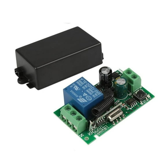AC 250V 110V 220V 1CH 433Mhz Universal Wireless Remote Control Switch Relay Module Receiver For Garage Door Gate Motor