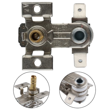 AC 250V 16A adjustable 90 ℃ temperature switch bimetal heating thermostatKDT-200