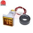 AC 50V500V 0100A Digital Voltmeter Ammeter Voltage Current Meter Volt