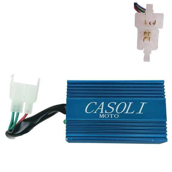 AC 6 PIN High Performance Racing CDI GY6 ATV 150cc-250cc AC Casoli Moto No Rev BLUE
