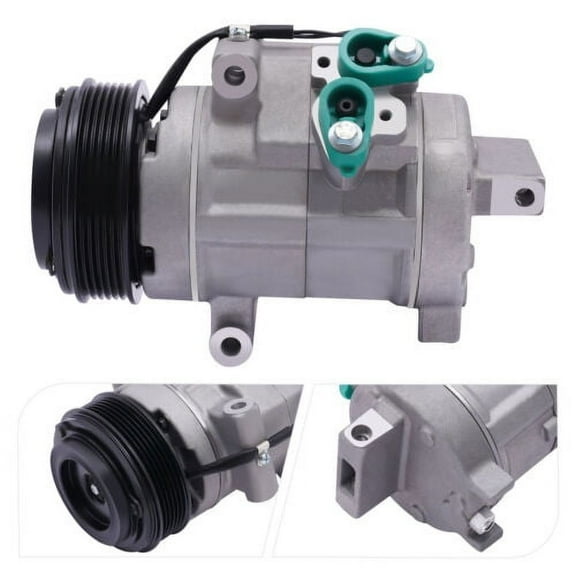 AC A/C Compressor Fit For 2007 2008 2009 2010 Ford Edge/Lincoln MKX V6 3.5L DOHC