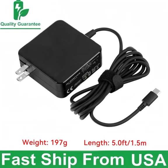 AC Adapter Charger Compatible with Acer Swift 16 AI SF16-51 SF16-51T Laptop Power Cable Cord