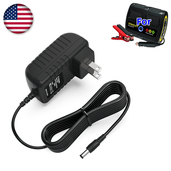 AC Adapter Charger Compatible with Stanley Simple Start Car Battery Jump Starter P2G7S Power