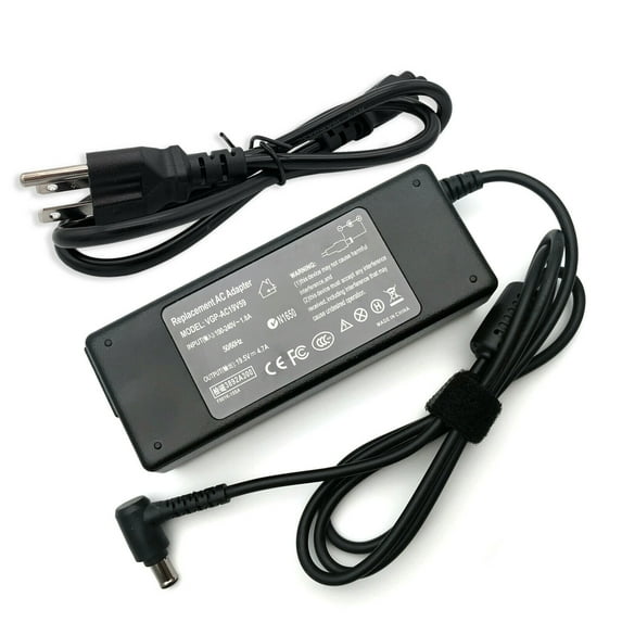 AC Adapter Charger For LG 27GN850-B UltraGear 27" LED Gaming Monitor Power Cord