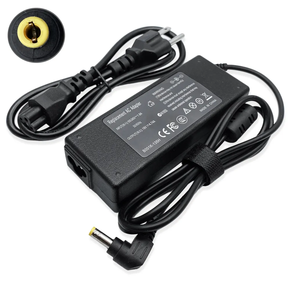 Power4Laptops Connettore Di Alimentazione Con Cavo Per Portatile Toshiba Satellite A505-S69803. Ricambio Jack Alimentazione.