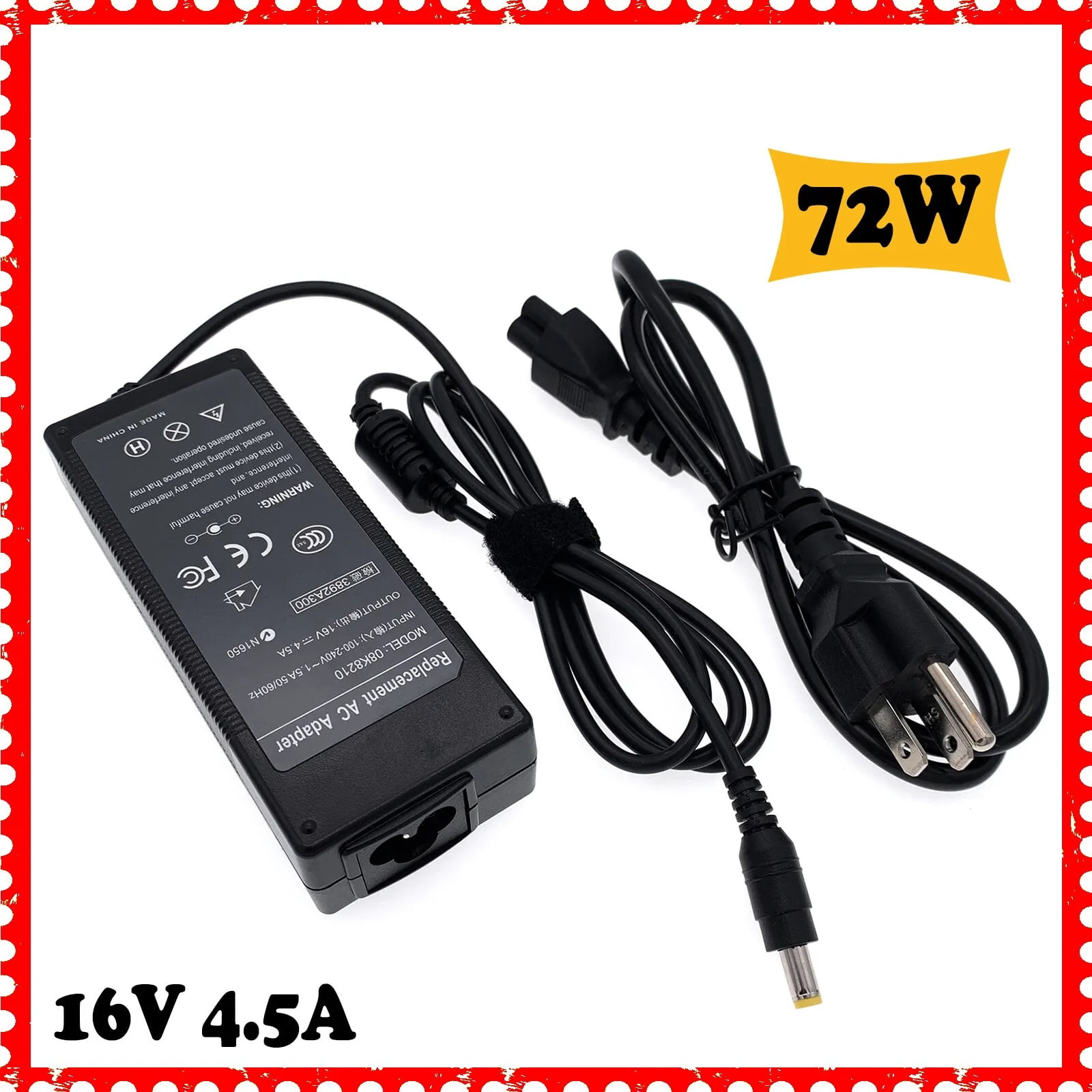 Charger AC Adapter For Panasonic ToughBook CF-C2 CF-20 CF-AA6413CM