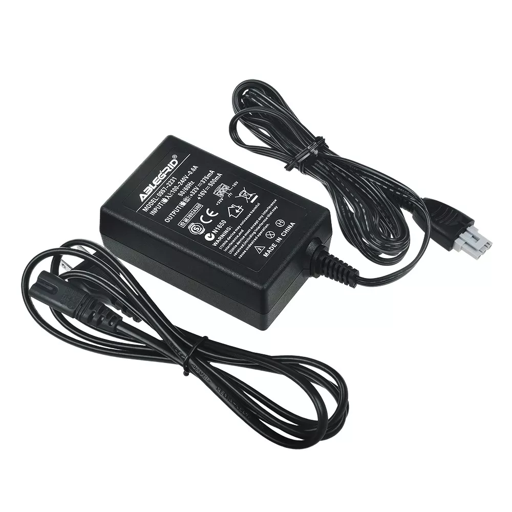 Ablegrid AC Adapter Charger For HP Photosmart C4280, C4580, C4260, C4380 – Power Cord Mains – 753263533739