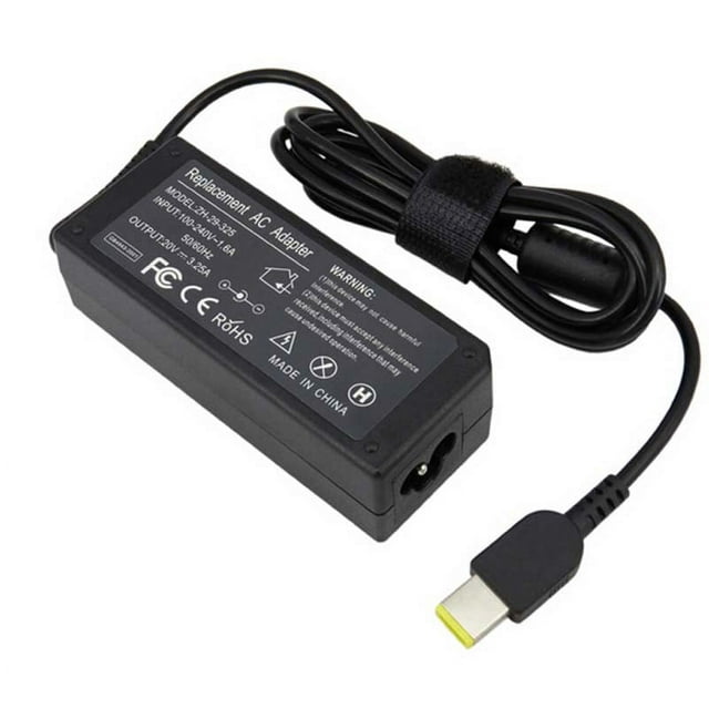 AC Adapter Charger replacement for Lenovo 0C19868 ADP-65FD B; PA-1650-72; Lenovo PA-1650-37LC; PA-1650-72 PA-1650-37LC; Lenvo IdeaPad Yoga 13 Series; 13-2191; 13 2191-2XU