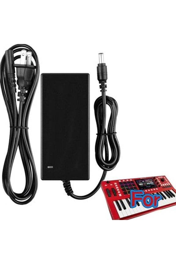 AC Adapter Compatible with Akai Professional MPC Key 37 Standalone MPC Production Keyboard