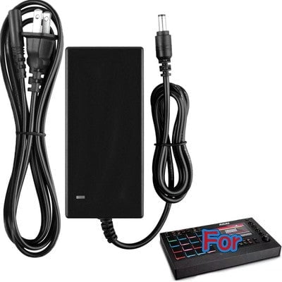 AC Adapter Compatible with Akai Professional MPC Live II Standalone Sampler Sequencer