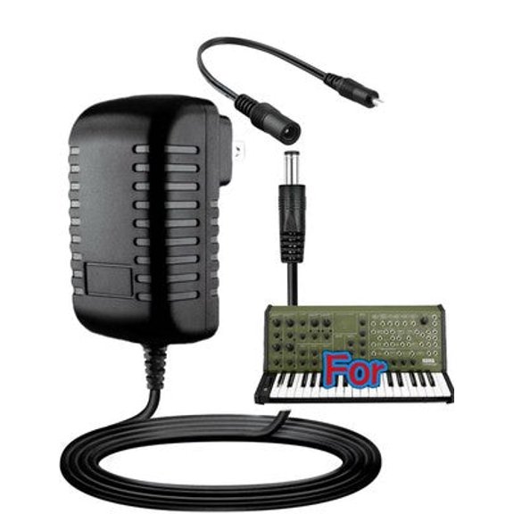AC Adapter Compatible with Korg MS-20 FS Monophonic Analog Synthesizer