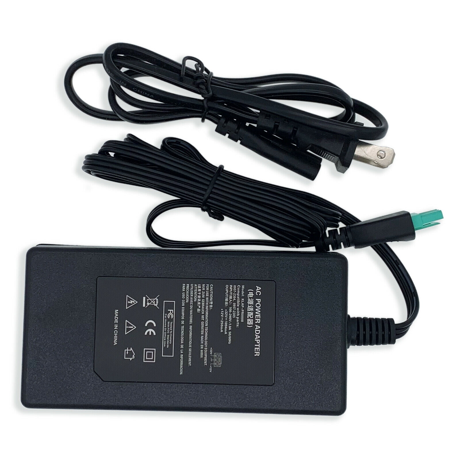 AC Adapter For HP OfficeJet 6600 6700 7110 7610 7612 Printer Charger