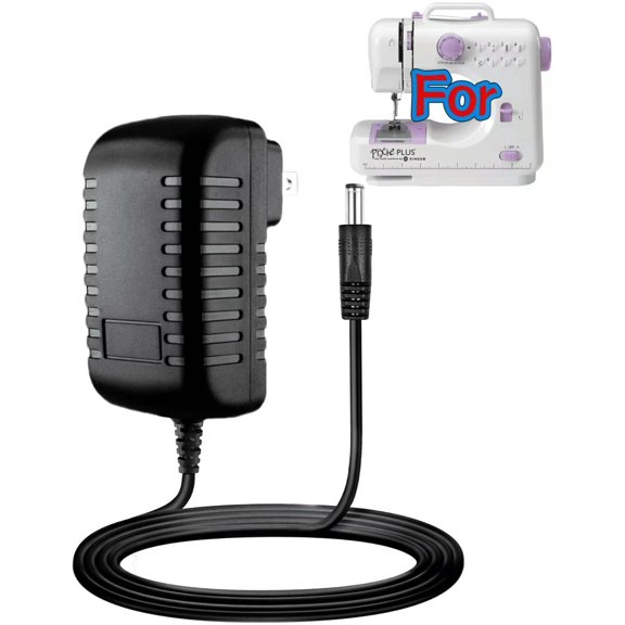 AC Adapter For Singer Pixie Plus Craft Sewing Machine