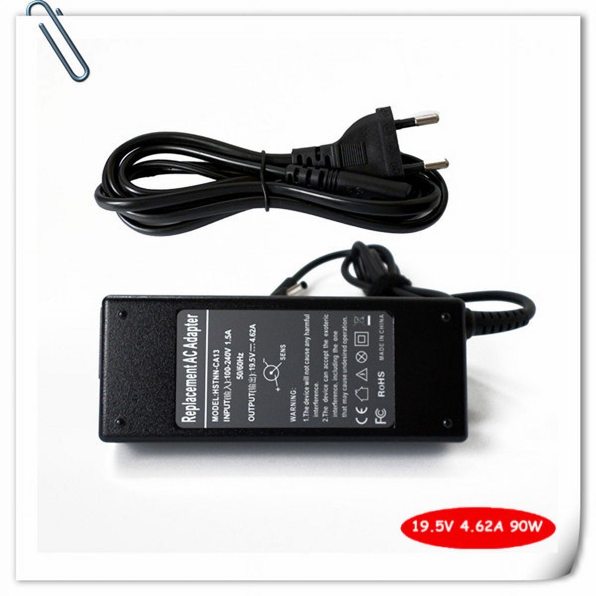 AC Adapter Laptop Battery Charger 19.5V 4.62A for HP Pavilion 15e026tx