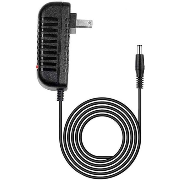 AC Adapter Power Supply Charger for Digitech Jamman Express Xt Looper Cord, Guy-Tech Compatible Replacement 5 Feet, with LED Indicator