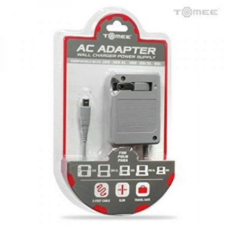 AC Adapter for New 3DS/ New 3DS XL/ 2DS/ 3DS XL/ 3DS/ DSi XL/ DSi - Tomee