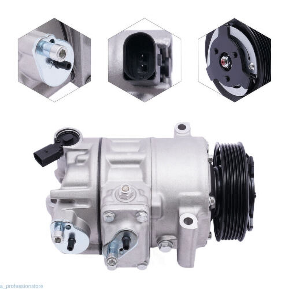 AC Air Compressor & Cluth for 2006-2015 Audi A3 Volkswagen Beetle CC ...