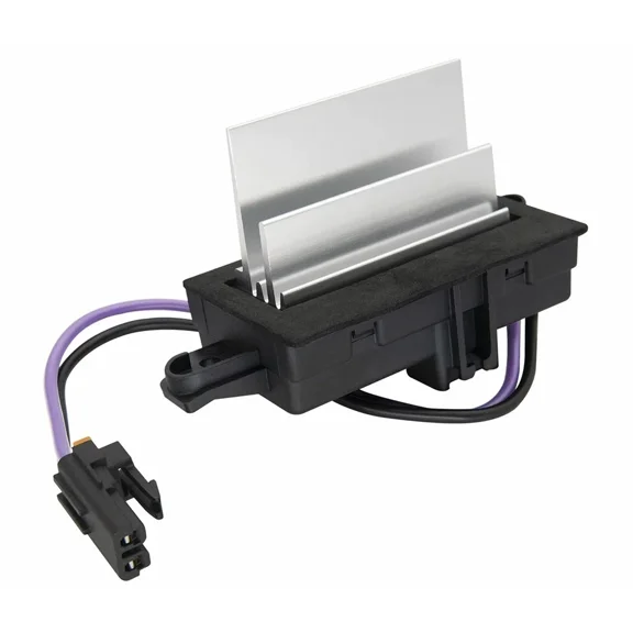 AC Blower Motor Control Module Heater Blower Resistor Compatible with Chevy Silverado Avalanche Trailblazer Cadillac Escalade GMC Envoy Sierra Buick Rainier Replace 15-80567 89018778 4P1516