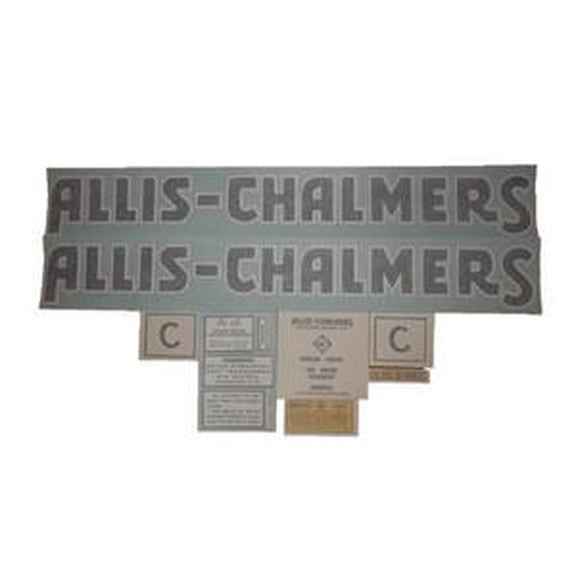 AC C 1940-1944 Blue: Vinyl Cut Decal Set DJS154