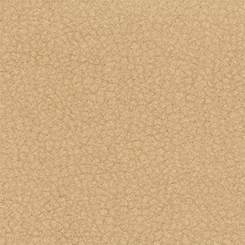 Liz Jordan-Hill Tan Embossed Upholstery Fabric Sample Swatch, 4x4 Inch - Stain Resistant Aquaclean Material for Chairs, Carabu Camel Sample 66