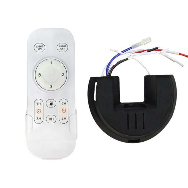 AC Ceiling Fan Remote Control Kit Replacement 3 Speed And Timer Switch