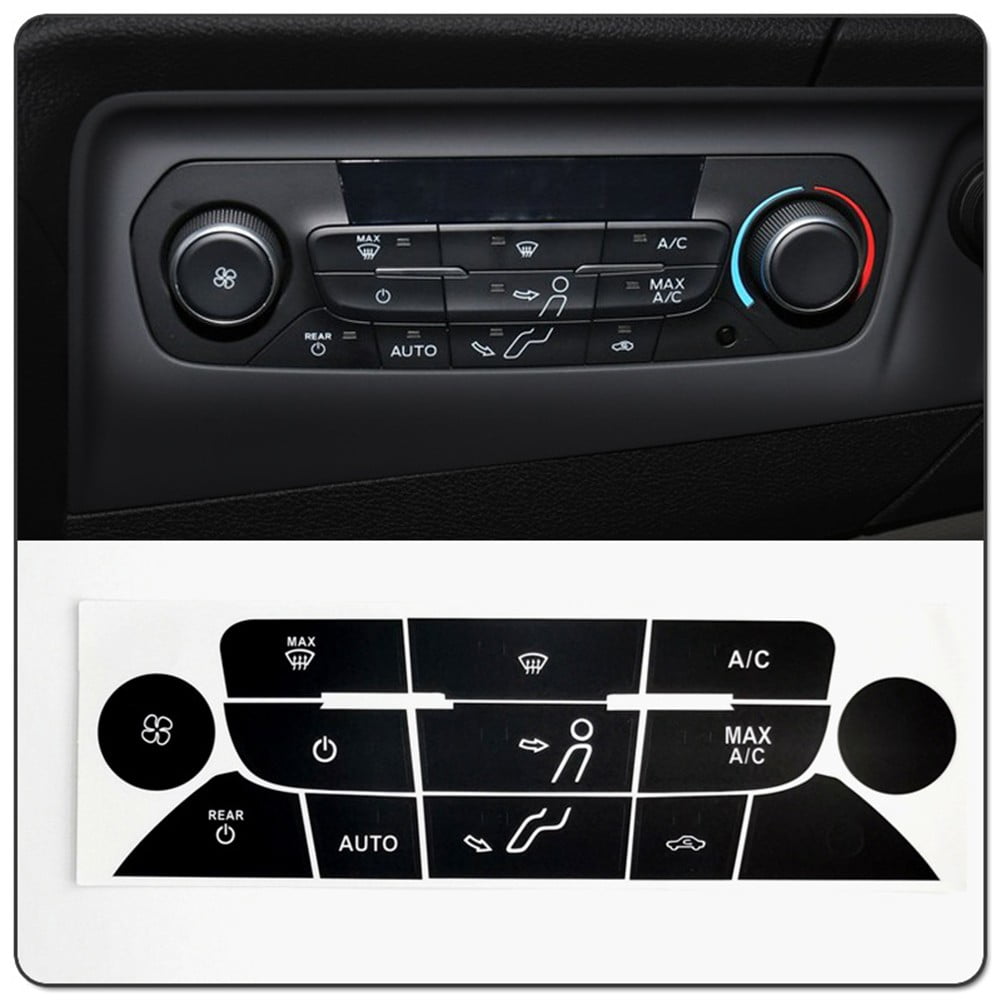 AC Climate Control Button Repair Decals Sticker For Ford For Tourneo