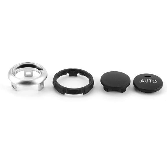 AC Climate Control Heater Switch Button Rotary Knob Fit for BMW 5 6 7 Series X5 X6, ABS Direct Replacement Automotive Interior Button (5.00 x 5.00 x 3.00 inches / 12.7 x 12.7 x 7.62 cm)