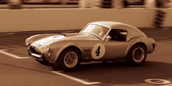 AC Cobra 1962 Canvas Art - Ben Wood (10 x 20)