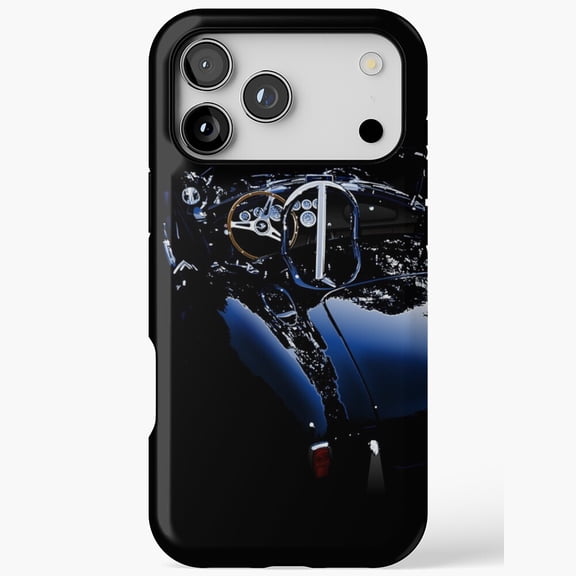 AC Cobra Classic Sports Car Art iPhone Case 17 11 12 13 14 15 16 Pro Max