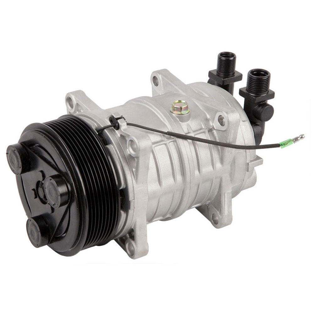 AC Compressor & 123mm 8-Groove A/C Clutch Replaces Diesel Kiki TM