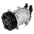 thumbnail image 1 of AC Compressor & 135mm Double V-Belt A/C Clutch Replaces Diesel Kiki TM-15 HD 488-45011 Tama Seltec Zexel Valeo - BuyAutoParts, 1 of 8